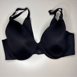 Soma Vanishing Back Full Coverage Black Bra Size 34C GUC